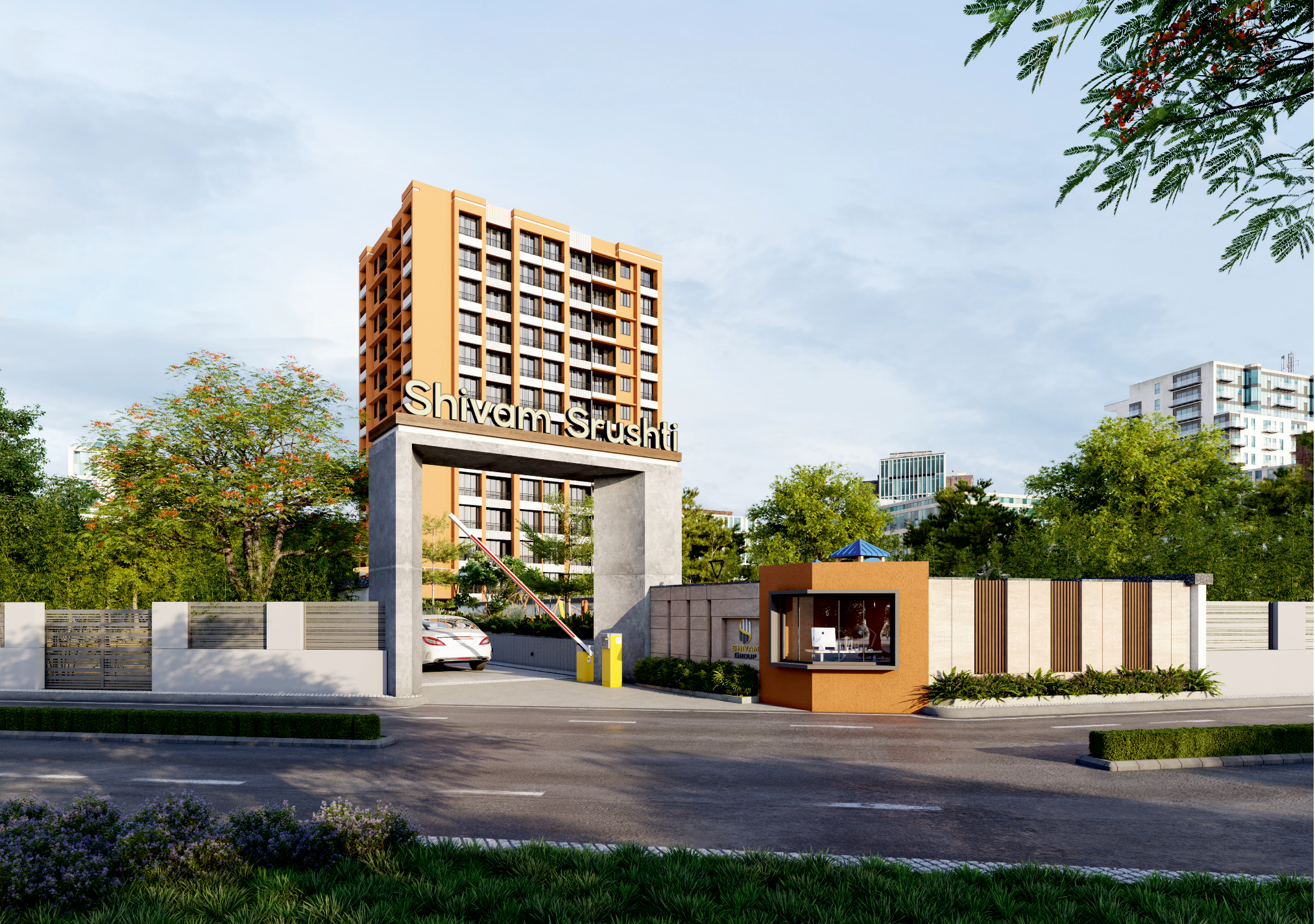 Shivam Srushti front elevation